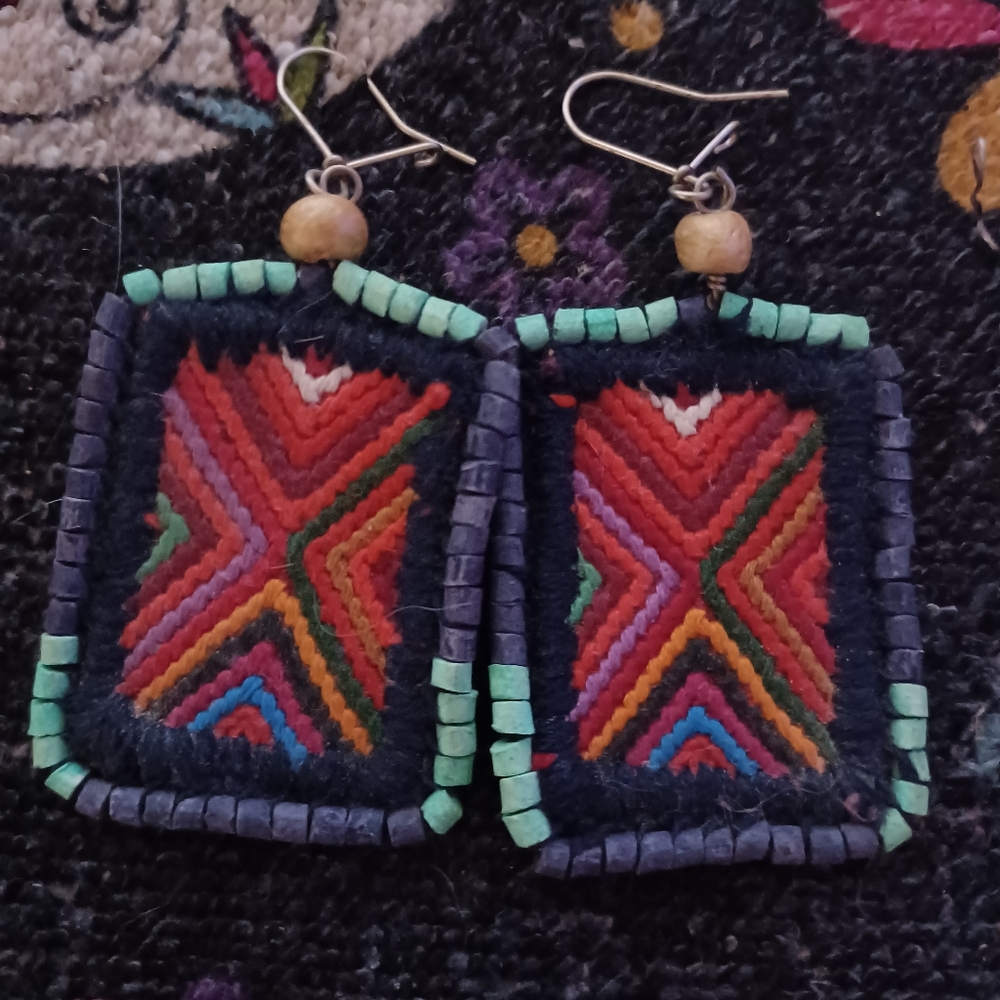 Southwestwern style earrings
